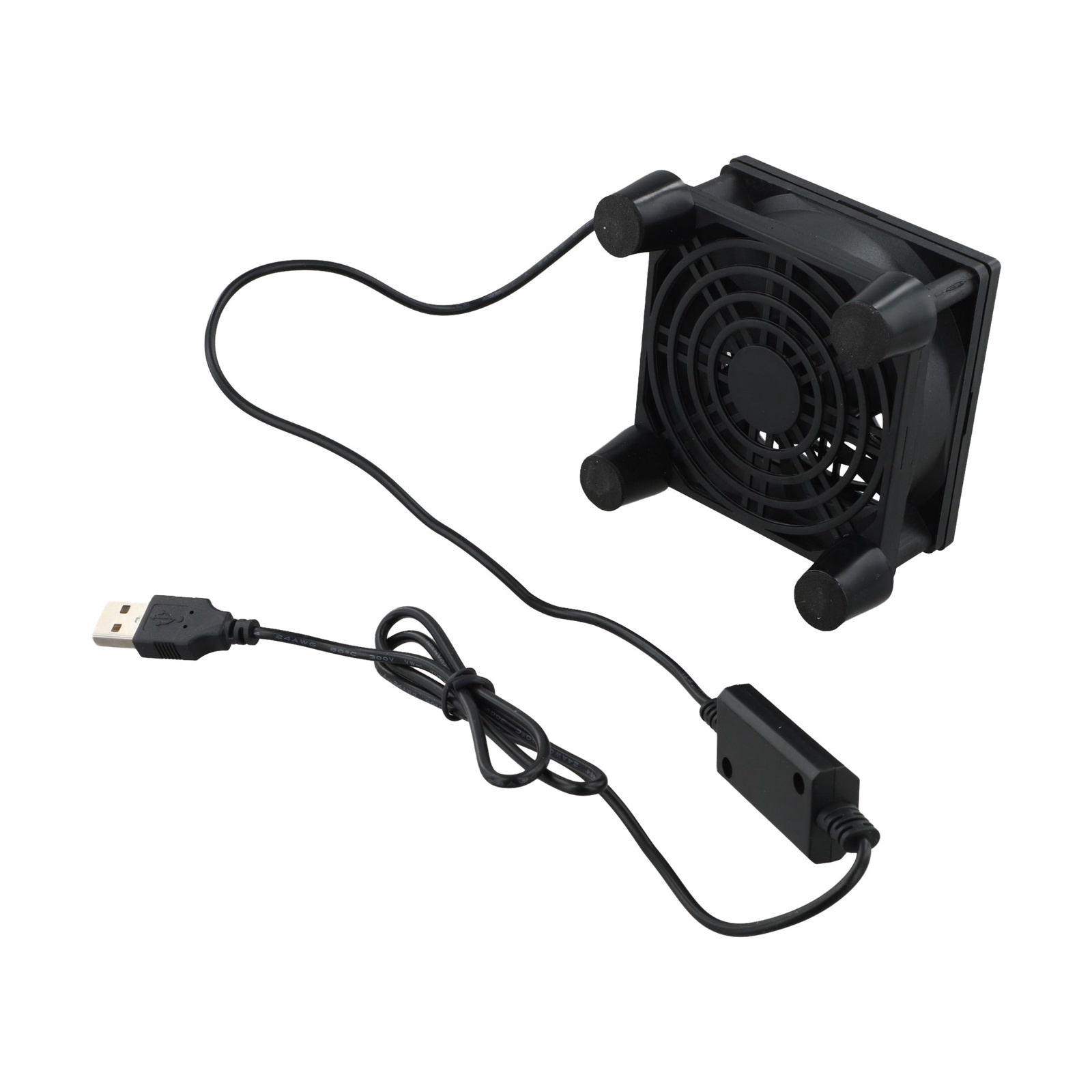 Gaming Console Cabinet - 80mm 5V USB Cooling Fan Quiet