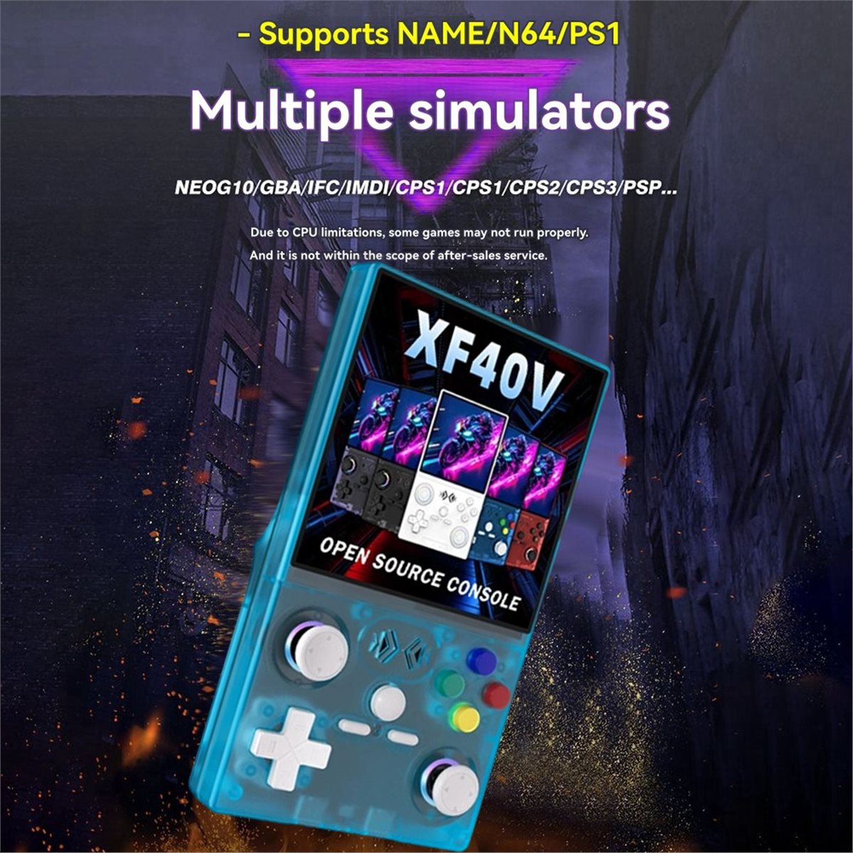 Gaming Console Handheld Retro - A86G NEW XF40V Retro Handheld Game