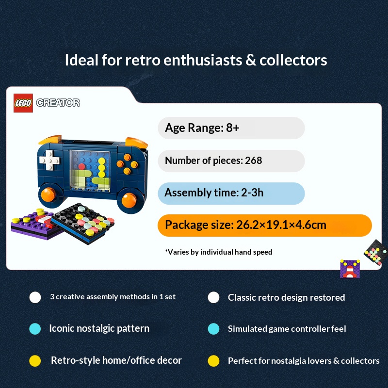 LEGO Creator 3in1 Building Blo - Gaming Console Latest ulasan dan harga
