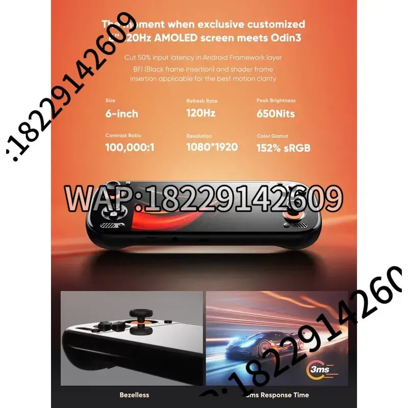 AYN Odin 3 Gaming Console Hand - Gaming Console In ulasan dan harga
