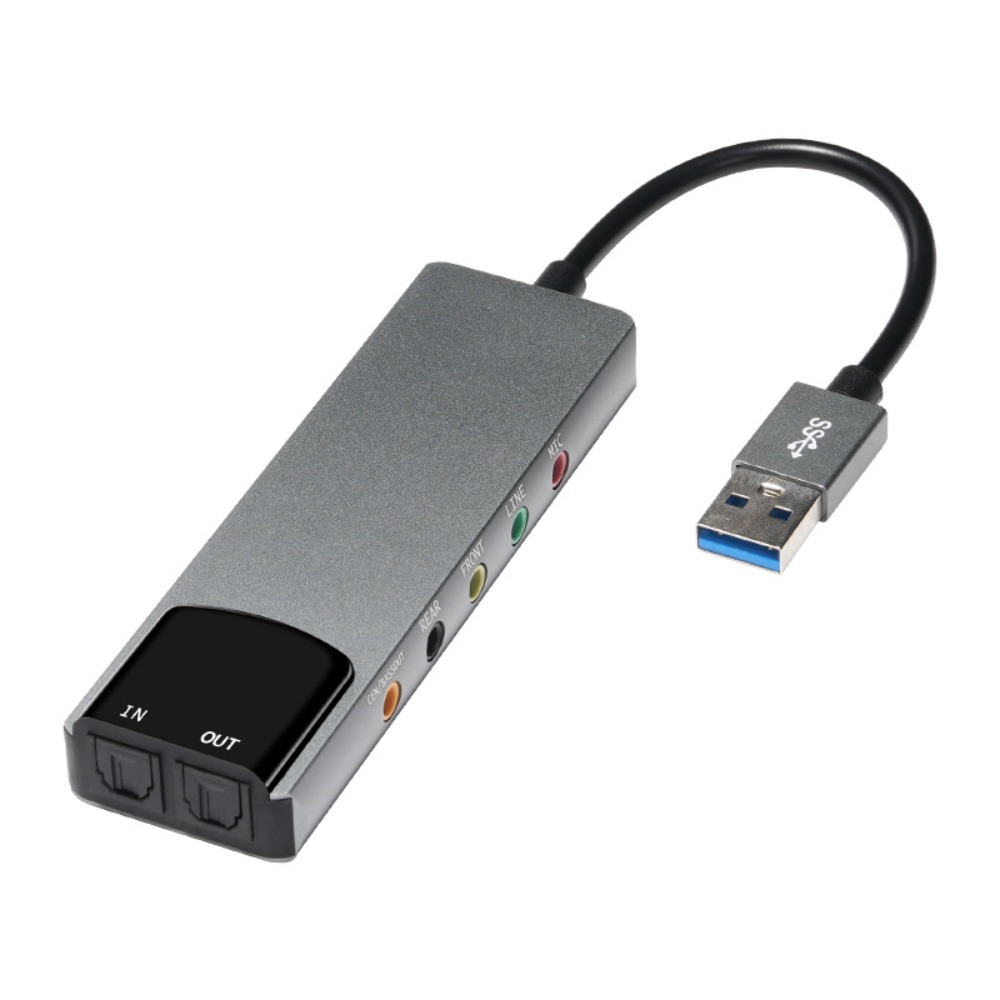 New USB Sound Card 7.1 5.1 Cha - Gaming Console For Pc ulasan dan harga