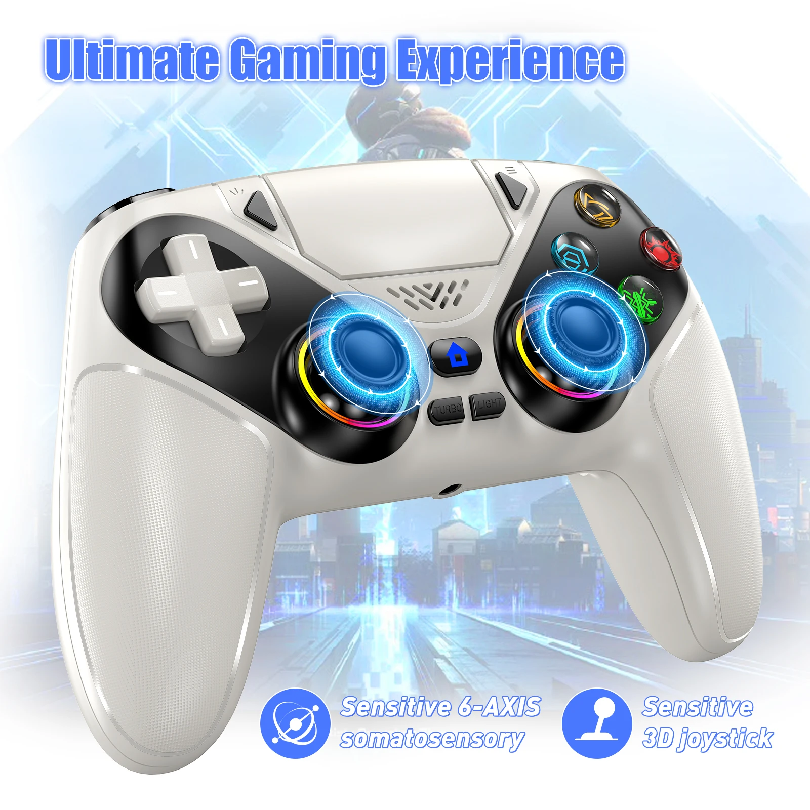 Wireless Controller Gamepad Fo - Gaming Console Portable Pc ulasan dan harga