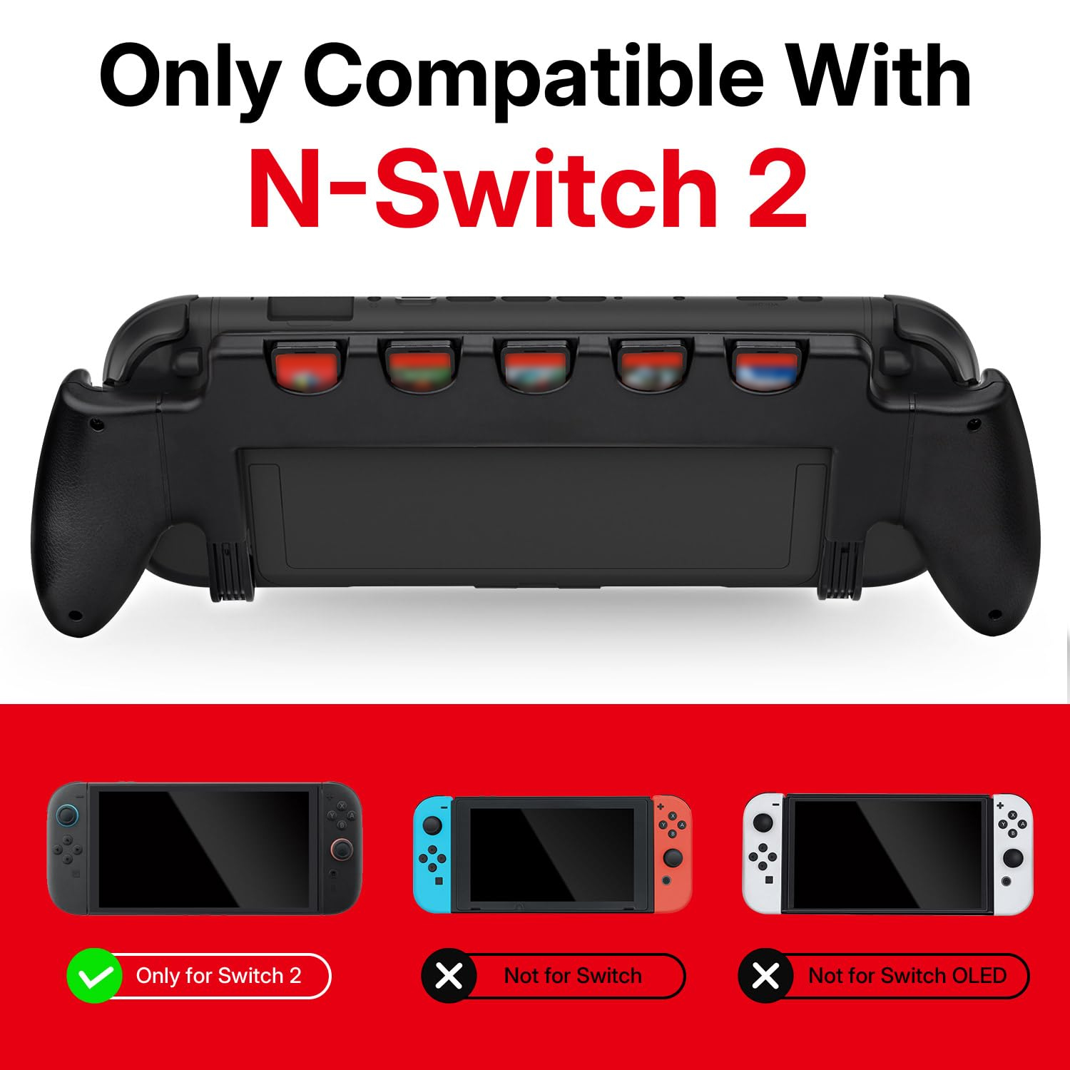 Hand Grip Case For Nintendo Sw - Gaming Card Holder ulasan dan harga