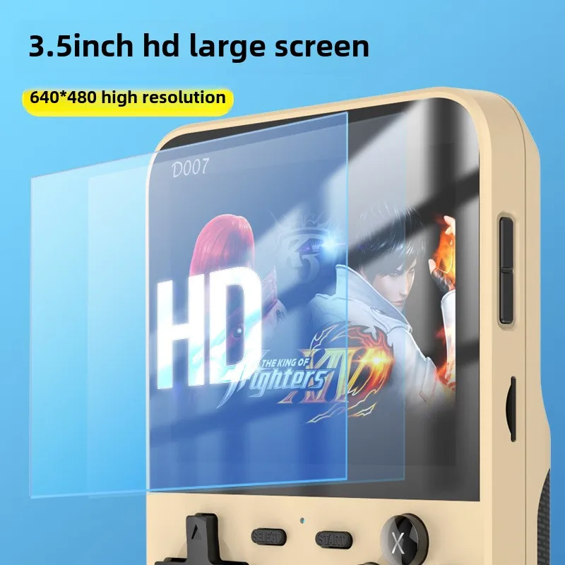 D007 Portable Video Game Conso - Handheld Gaming Console ulasan dan harga