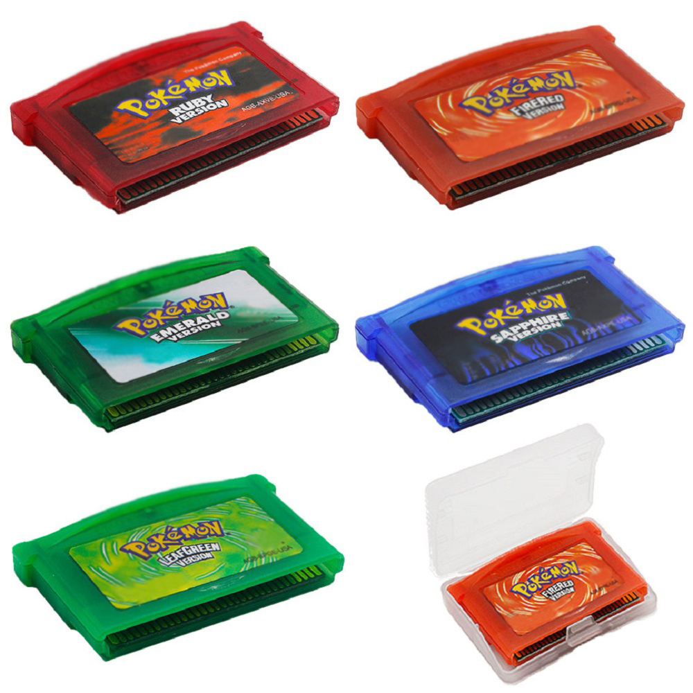 Pokemon Game Card GBA Series 3 - Gaming Console Video ulasan dan harga