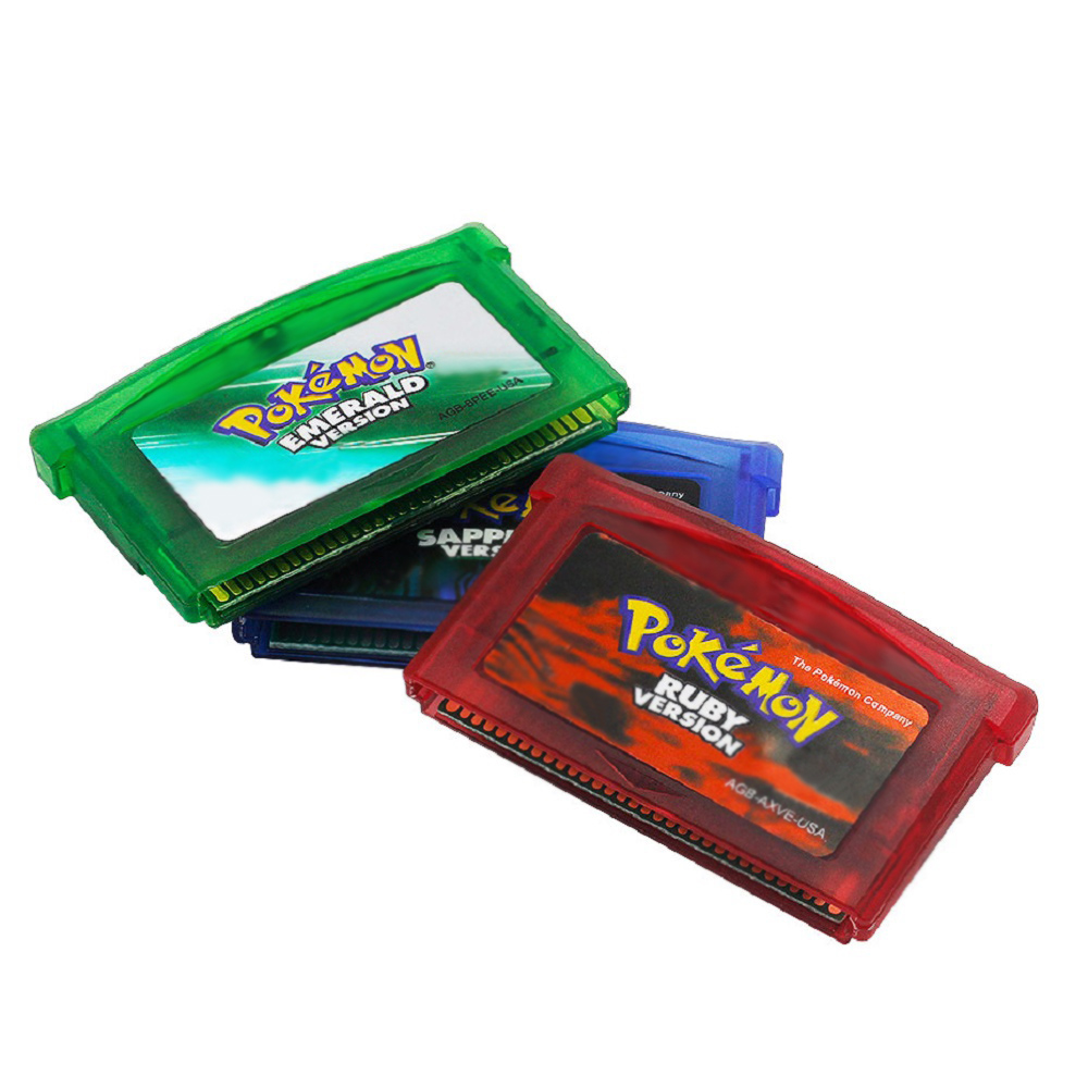 Pokemon Game Card GBA Series 3 - Gaming Console Video ulasan dan harga