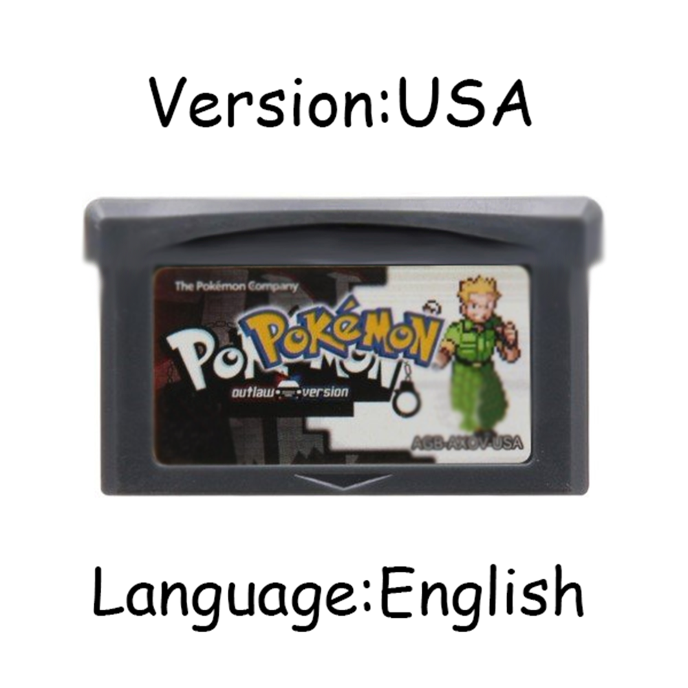 GBA Pokemon Series Game Cartri - Gaming Console Video ulasan dan harga