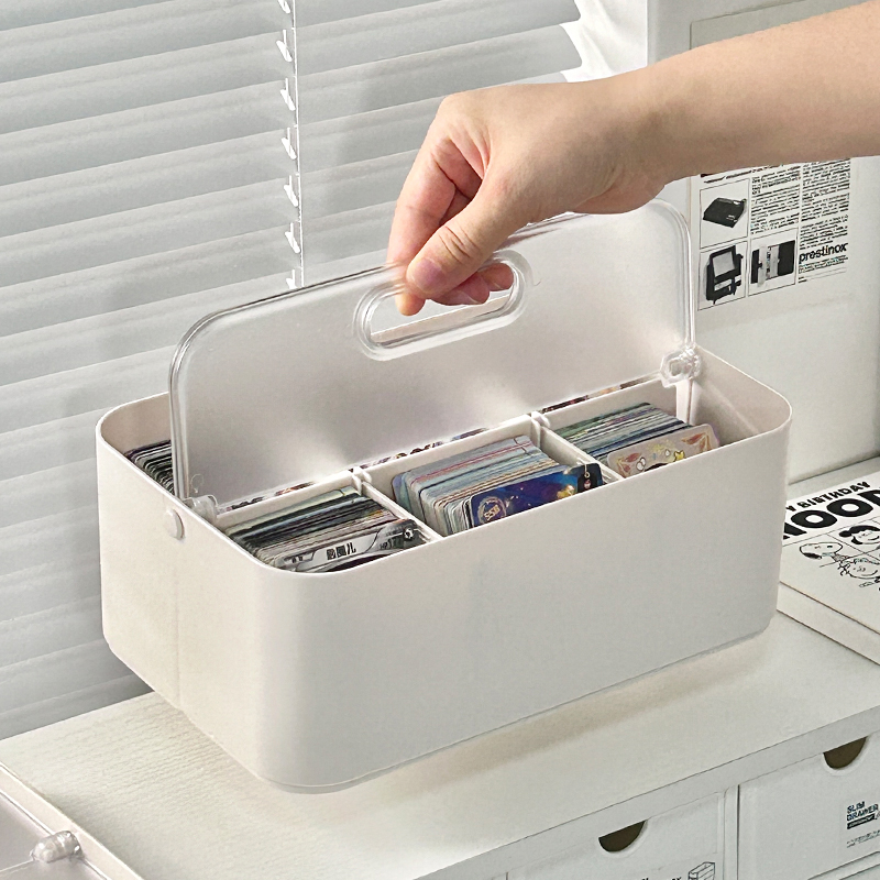 Card Storage Box with Lid, Mul - Gaming Card Holder ulasan dan harga