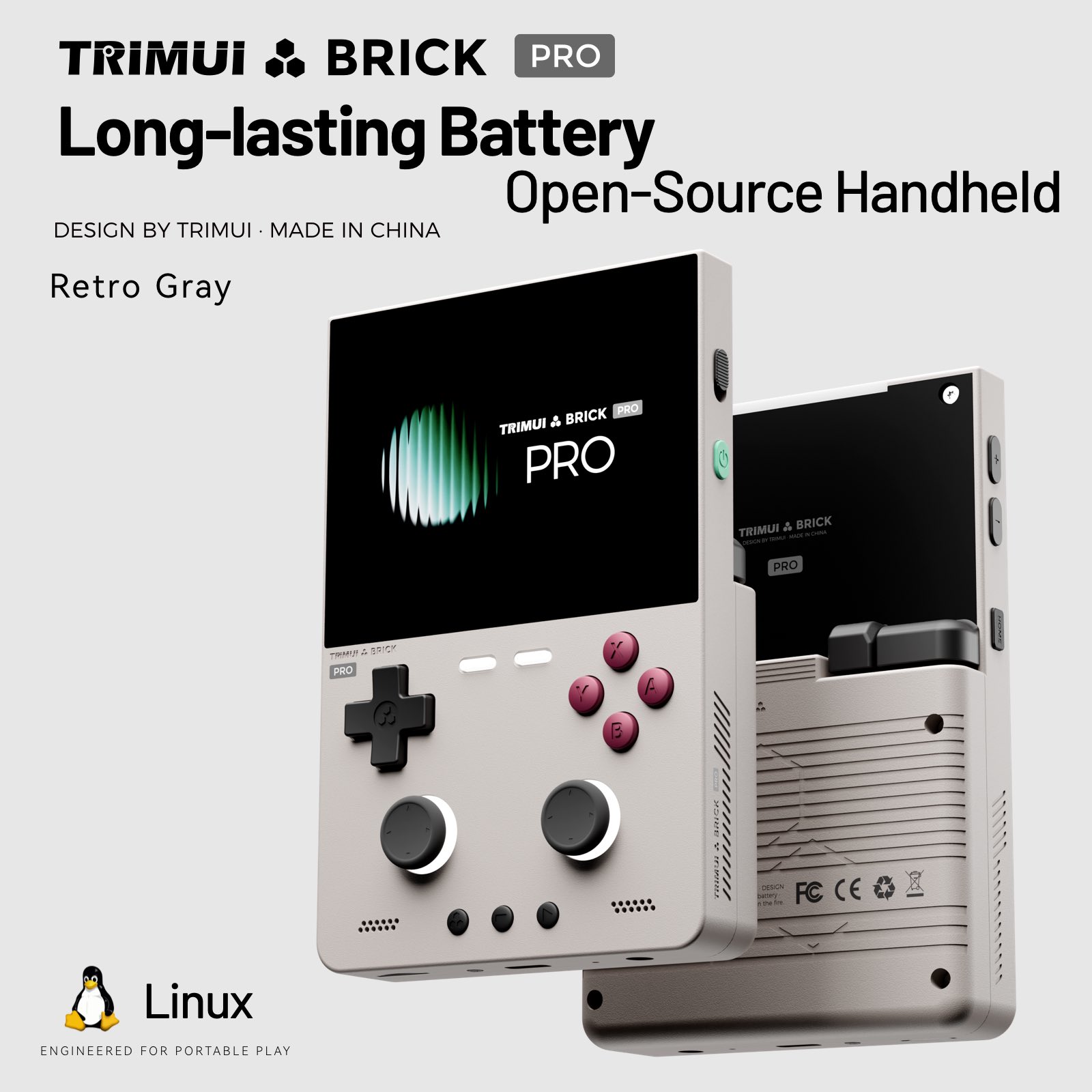 TRIMUI BRICK PRO Open Source L - Gaming Console Under 5000 ulasan dan harga
