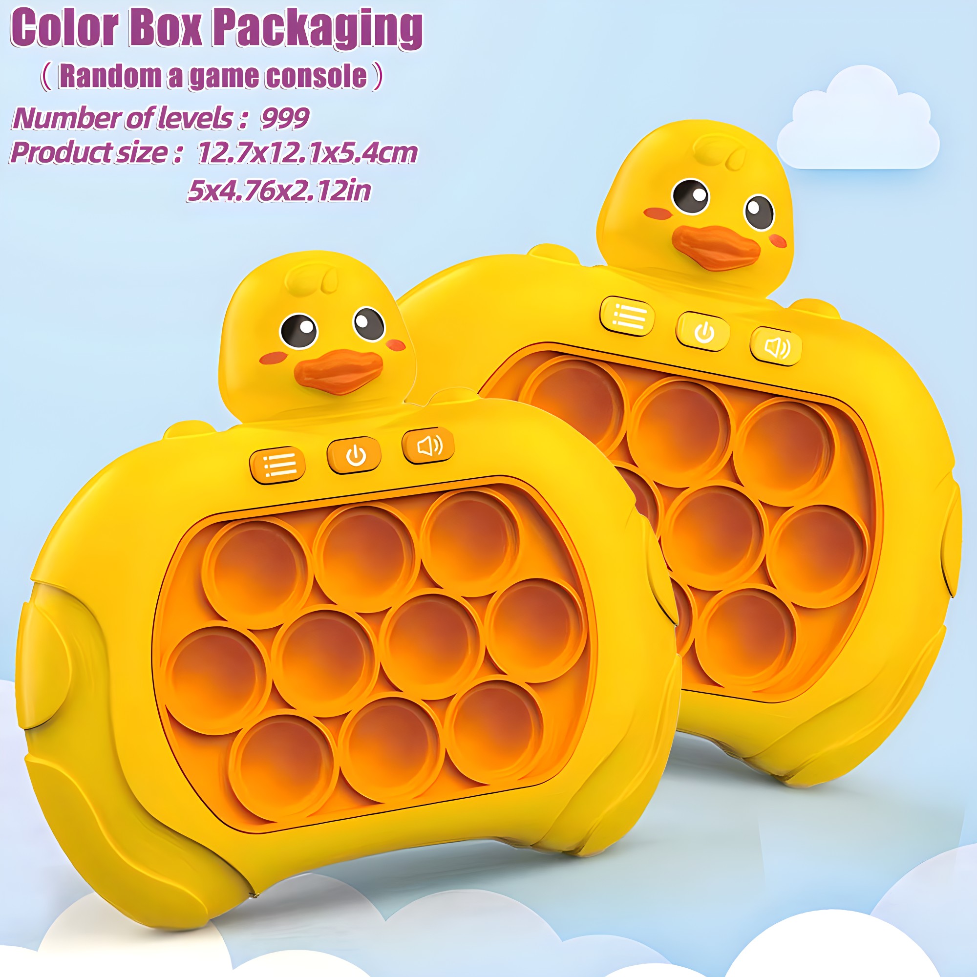 Upgraded Electronic Pop Push Q - Gaming Console Kids ulasan dan harga