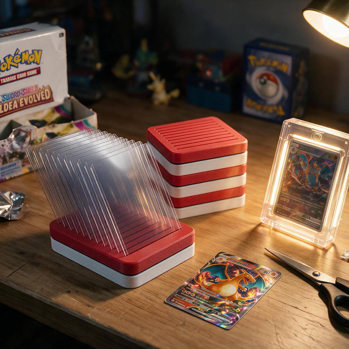 Desktop PLA Card Display Frame - Gaming Card Holder ulasan dan harga