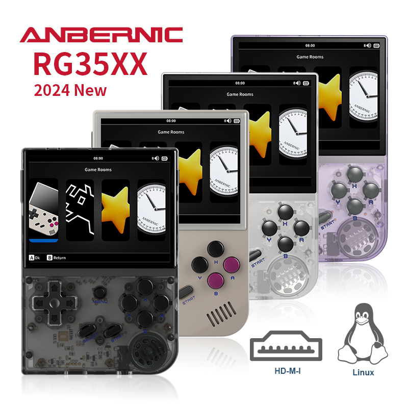 ANBERNIC 2024 New RG35XX Retro - Gaming Console Under 5000 ulasan dan harga