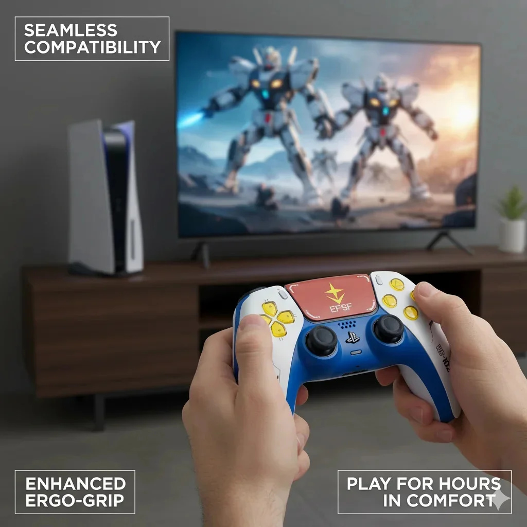 PS5 Controller Shell Replaceme - Ps5 Controller Cover ulasan dan harga