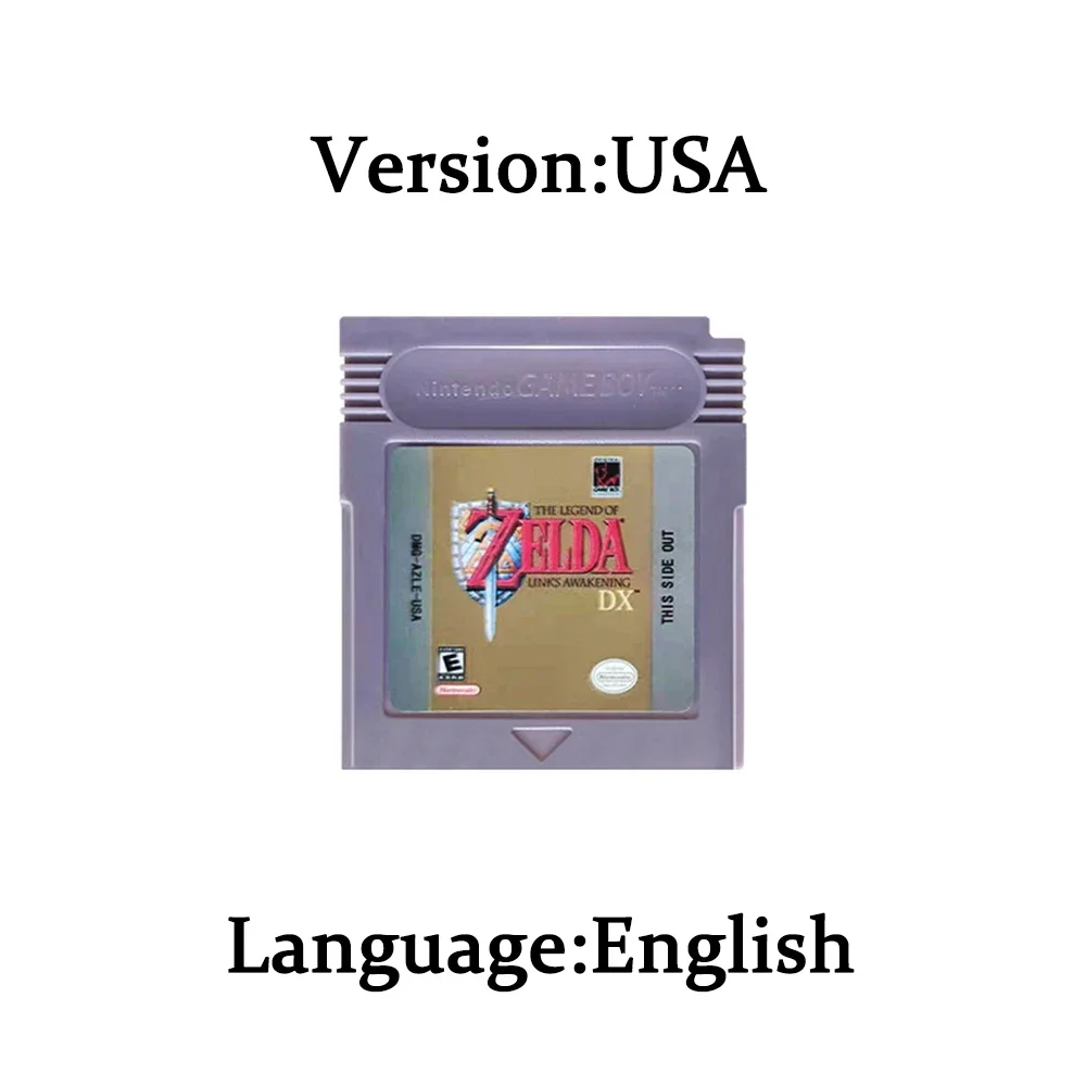 Zelda GBC Card 16 Bit Video Ga - Gaming Console Video ulasan dan harga