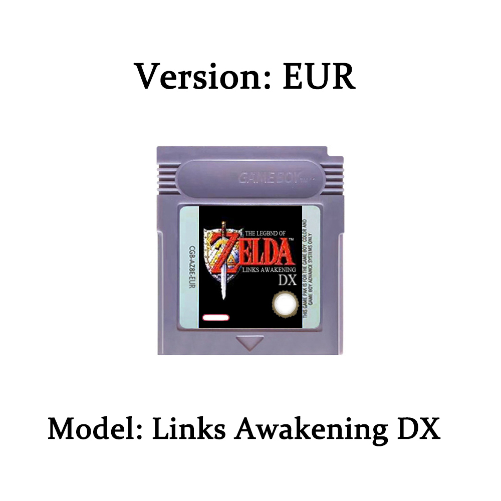 Zelda GBC Card 16 Bit Video Ga - Gaming Console Video ulasan dan harga
