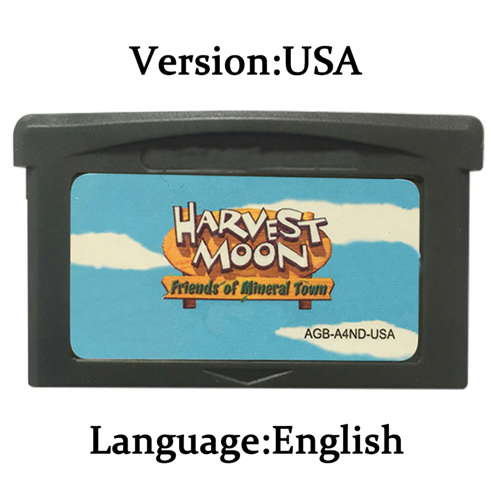 Harvest Moon GBA Game Cartridg - Gaming Console Video ulasan dan harga
