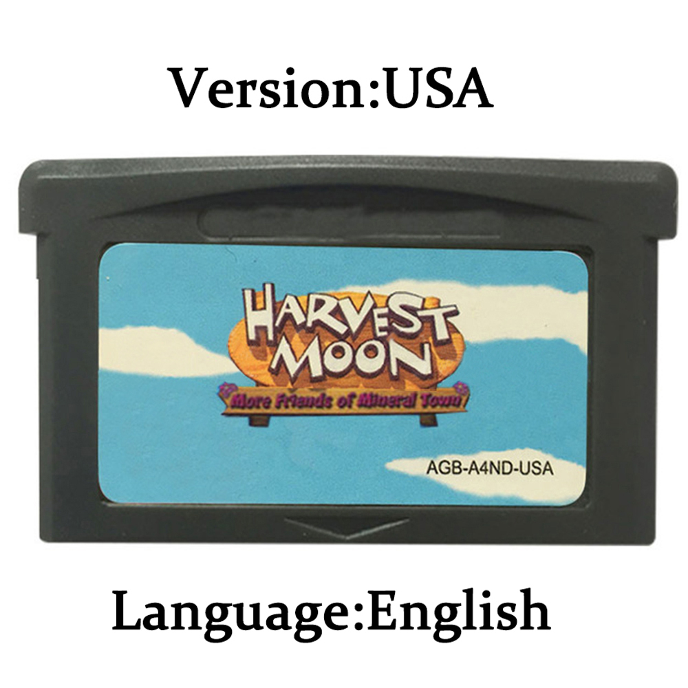 Harvest Moon GBA Game Cartridg - Gaming Console Video ulasan dan harga
