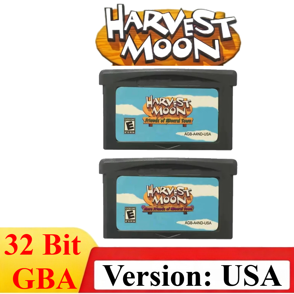 GBA/SP/DS USA Harvest Moon GBA - Gaming Console Video ulasan dan harga