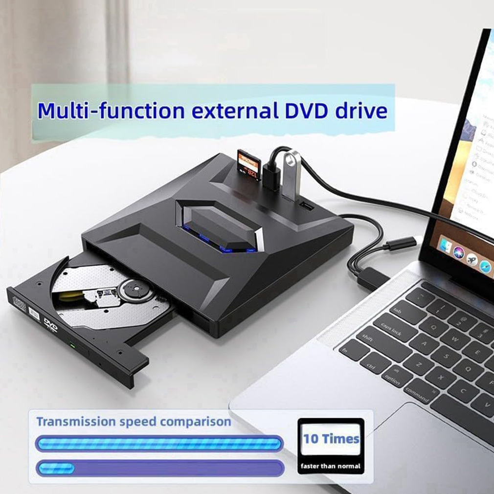 Hot 7-in-1 DVD BD CD Burner US - Gaming Console For Pc ulasan dan harga
