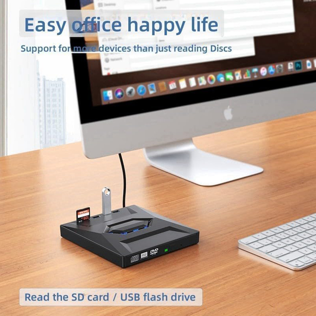 Hot 7-in-1 DVD BD CD Burner US - Gaming Console For Pc ulasan dan harga
