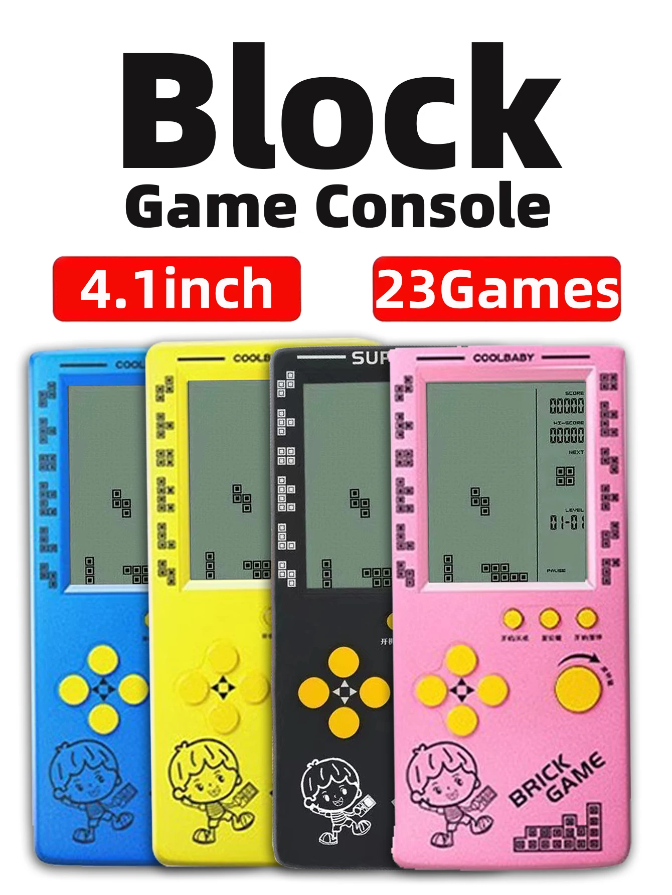 Classic Retro Handheld Game Pl - Gaming Console Kids ulasan dan harga