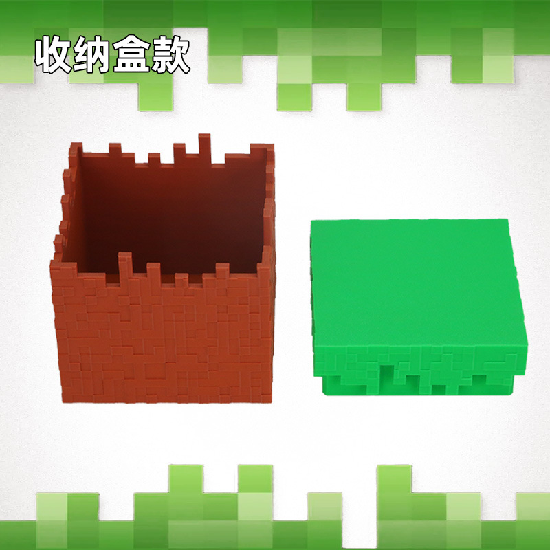 10cm Minecraft Grass Cube Them - Gaming Console Minecraft ulasan dan harga