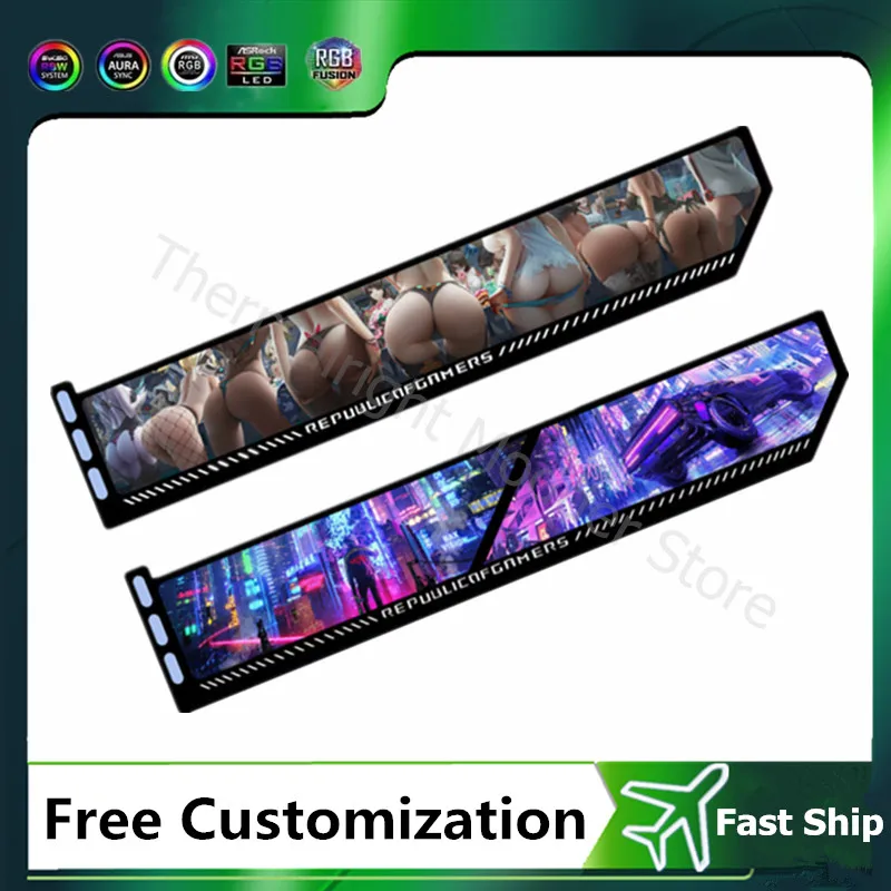 ARGB Graphics Card Bracket,Cus - Gaming Card Holder ulasan dan harga