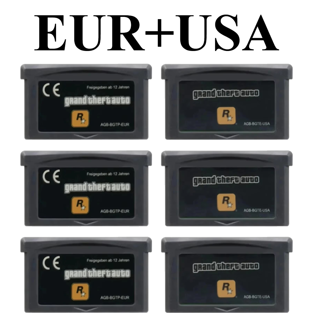 2 Styles USA/EUR GBA Game Cart - Gaming Console Video ulasan dan harga