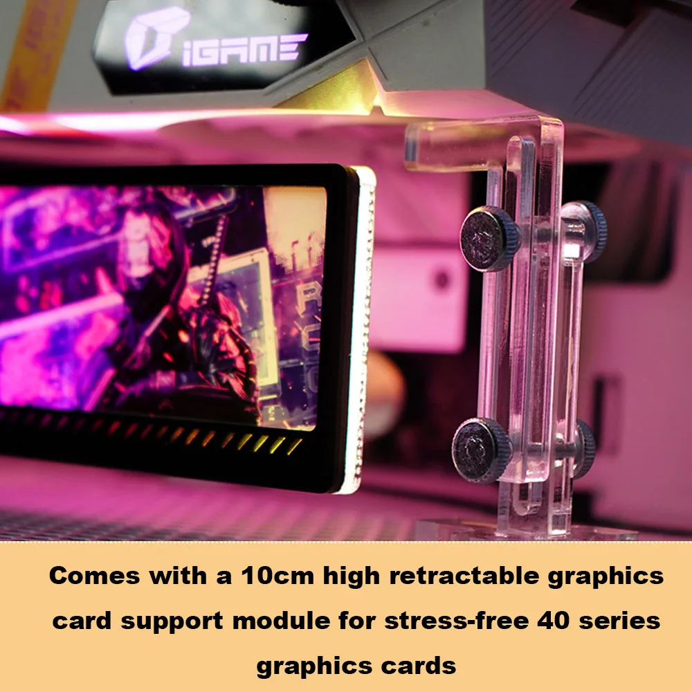 Customize RGB VGA Holder 5V/12 - Gaming Card Holder ulasan dan harga
