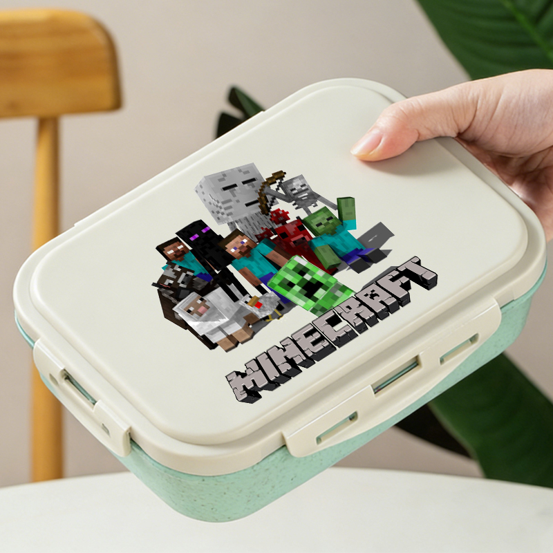 Minecrafted Bento Lunch Box Ga - Gaming Console Minecraft ulasan dan harga