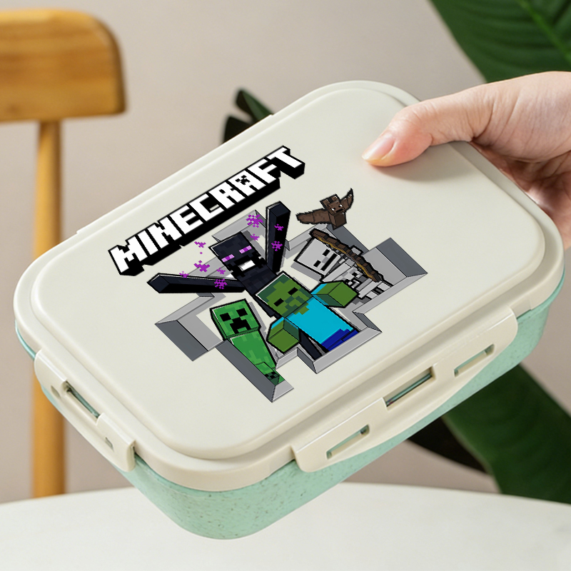 Minecrafted Bento Lunch Box Ga - Gaming Console Minecraft ulasan dan harga