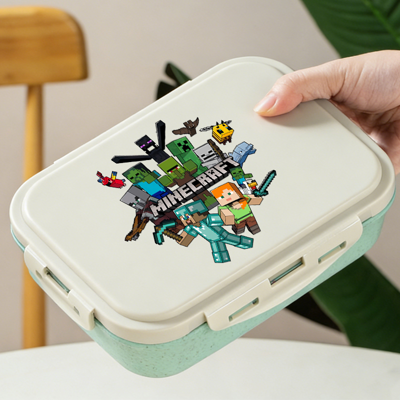 Minecrafted Bento Lunch Box Ga - Gaming Console Minecraft ulasan dan harga