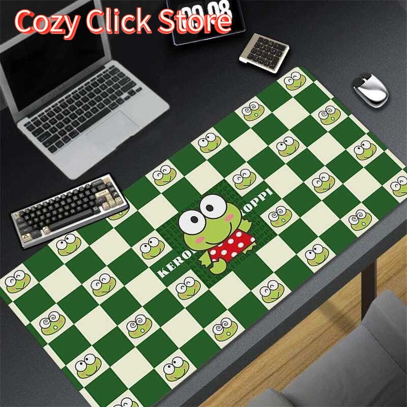 Kawaii Green Frog Mouse Pad La - Gaming Console Portable Pc ulasan dan harga