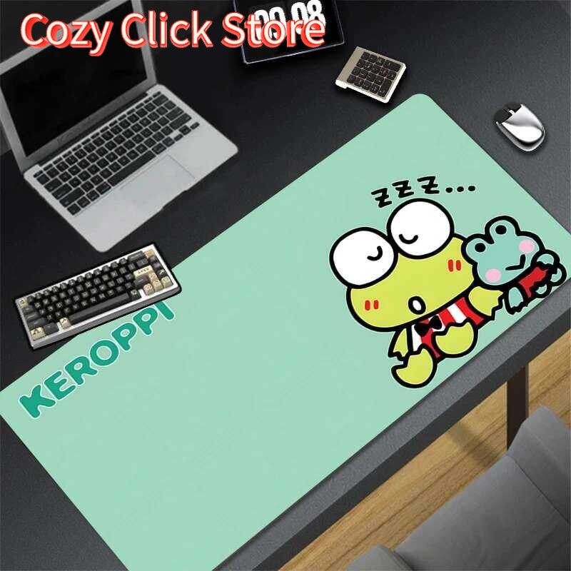 Kawaii Green Frog Mouse Pad La - Gaming Console Portable Pc ulasan dan harga