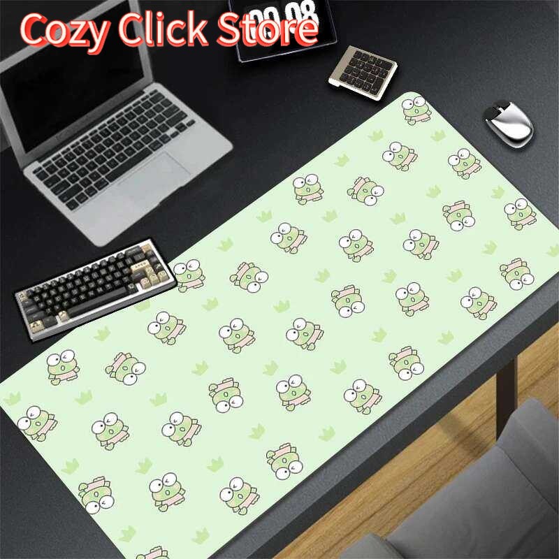 Kawaii Green Frog Mouse Pad La - Gaming Console Portable Pc ulasan dan harga