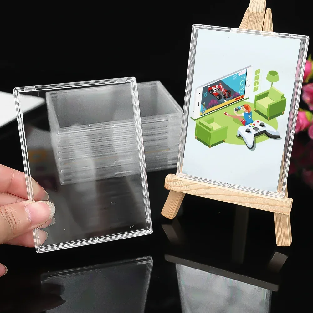 Clear Acrylic Card Holder Snap - Gaming Card Holder ulasan dan harga