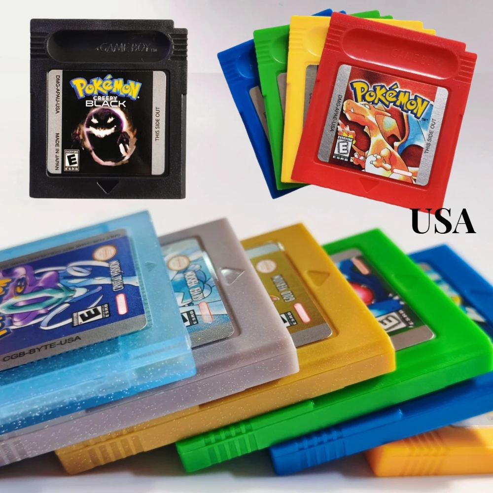 GBC Pokemon Series Game Cartri - Gaming Console Video ulasan dan harga