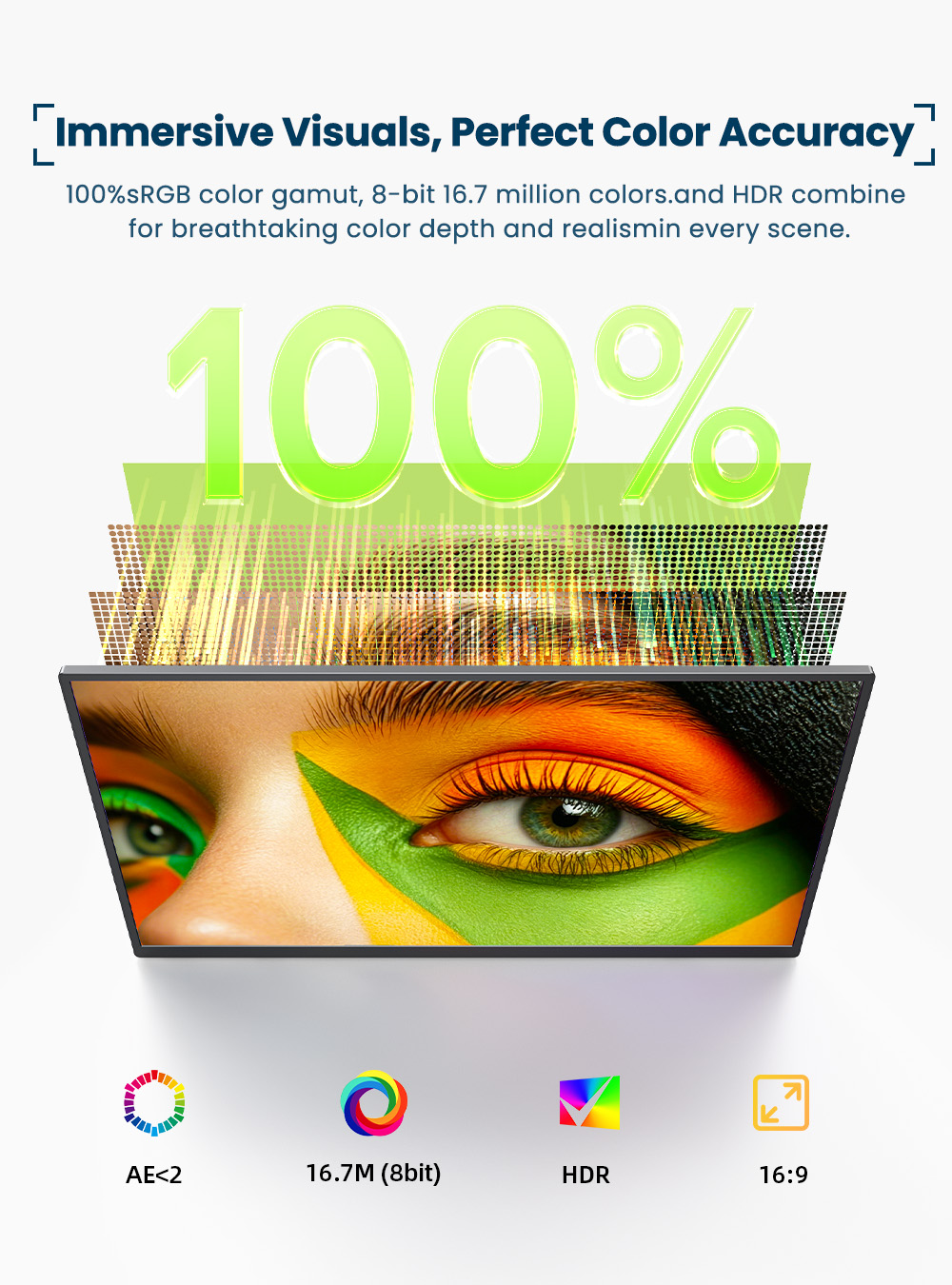 EVICIV 4K Portable Monitor 10- - Gaming Console Portable Pc ulasan dan harga