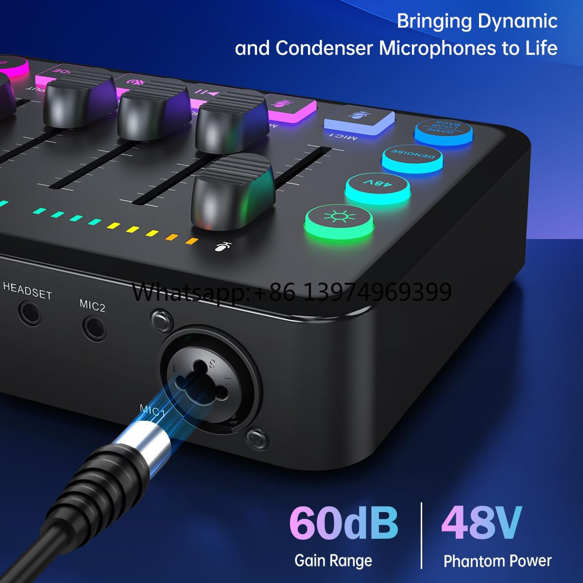 Rechargeable 48V Phantom Power - Handheld Gaming Console ulasan dan harga