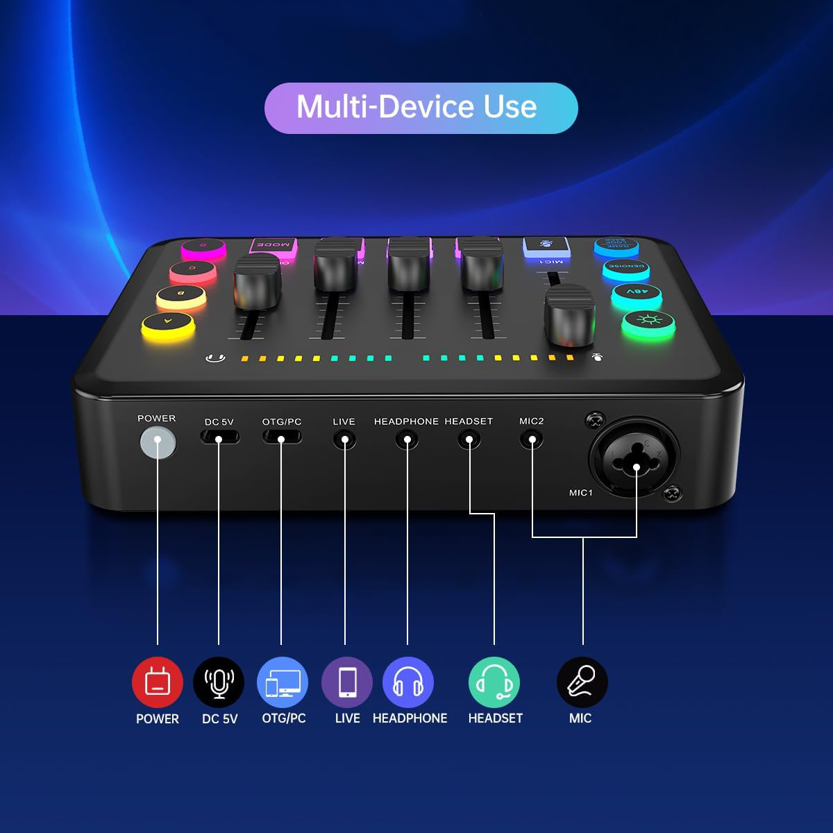 Rechargeable 48V Phantom Power - Handheld Gaming Console ulasan dan harga