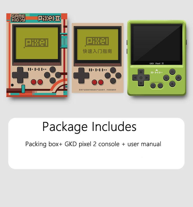GKD Pixel2 Metal Retro Handhel - Gaming Console Under 5000 ulasan dan harga