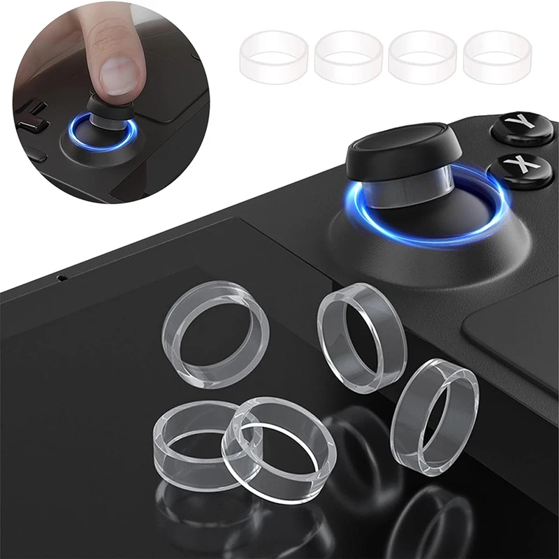 8Pcs Elastic Silicone Joystick - Gaming Console Steam Deck ulasan dan harga