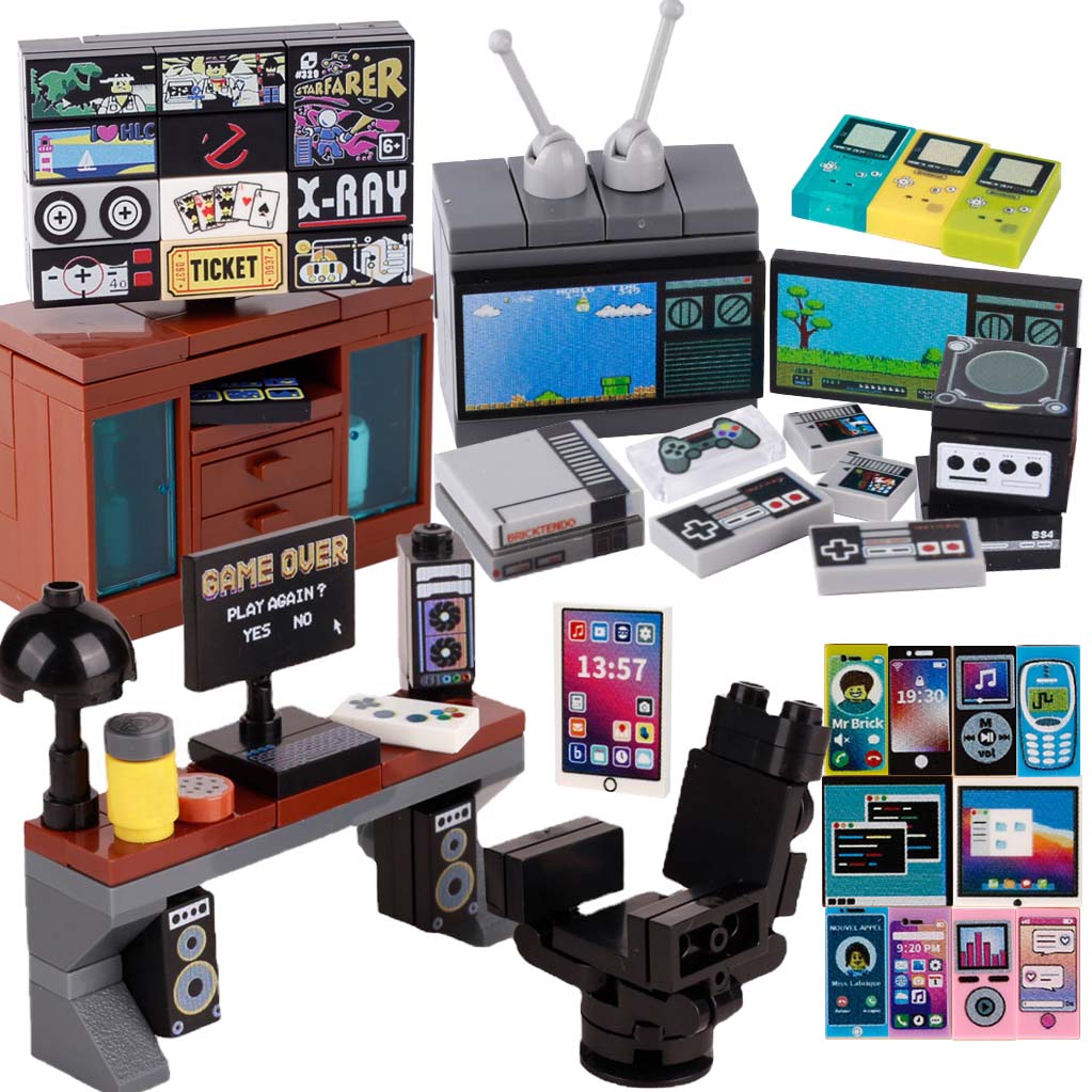 MOC Game Console Computer Mode - Gaming Console Kids ulasan dan harga