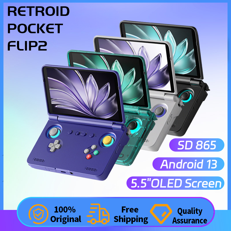 Retroid Pocket Flip2 SD865 5.5 - Gaming Console Under 5000 ulasan dan harga