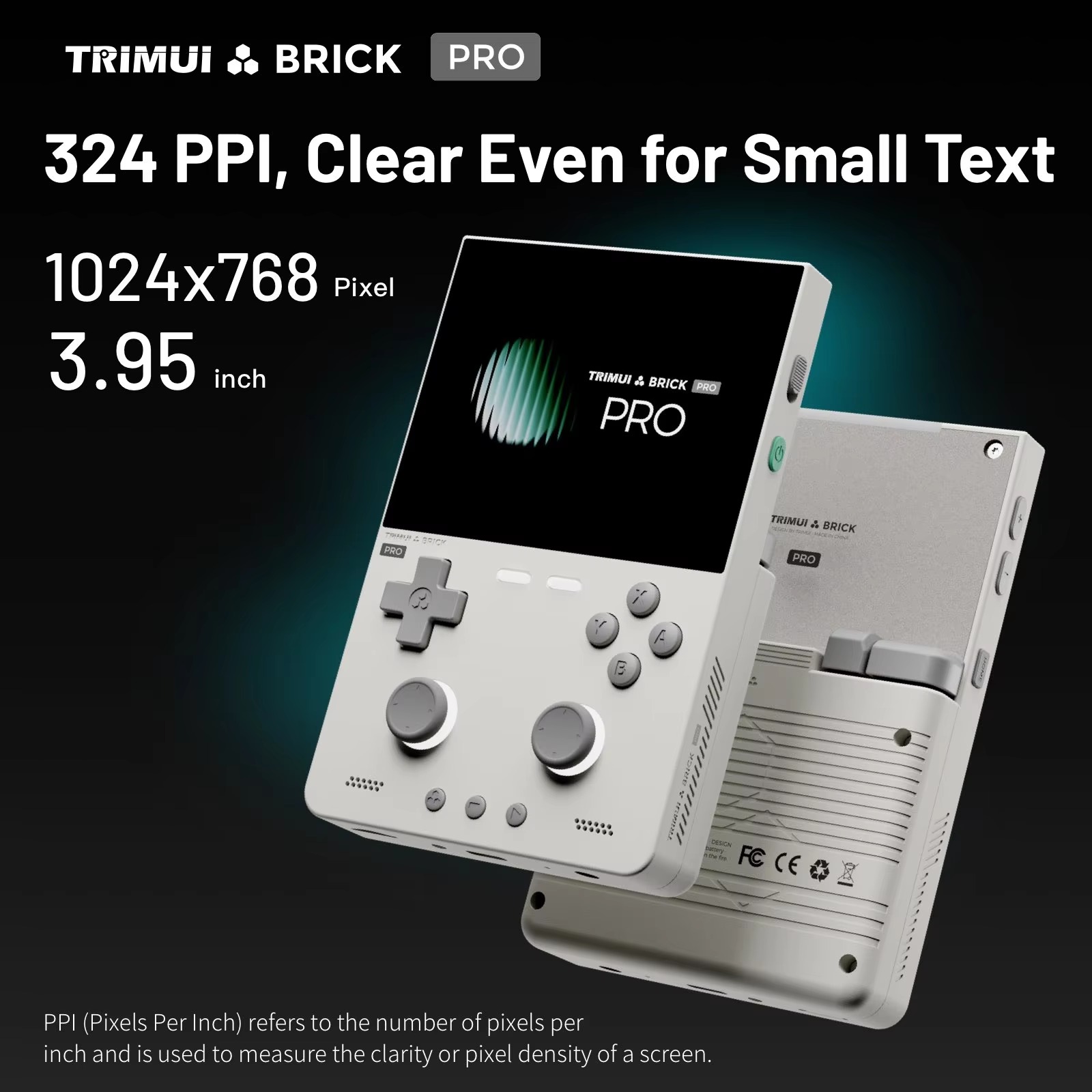 TRIMUI BRICK PRO Handheld Game - Gaming Console Under 5000 ulasan dan harga