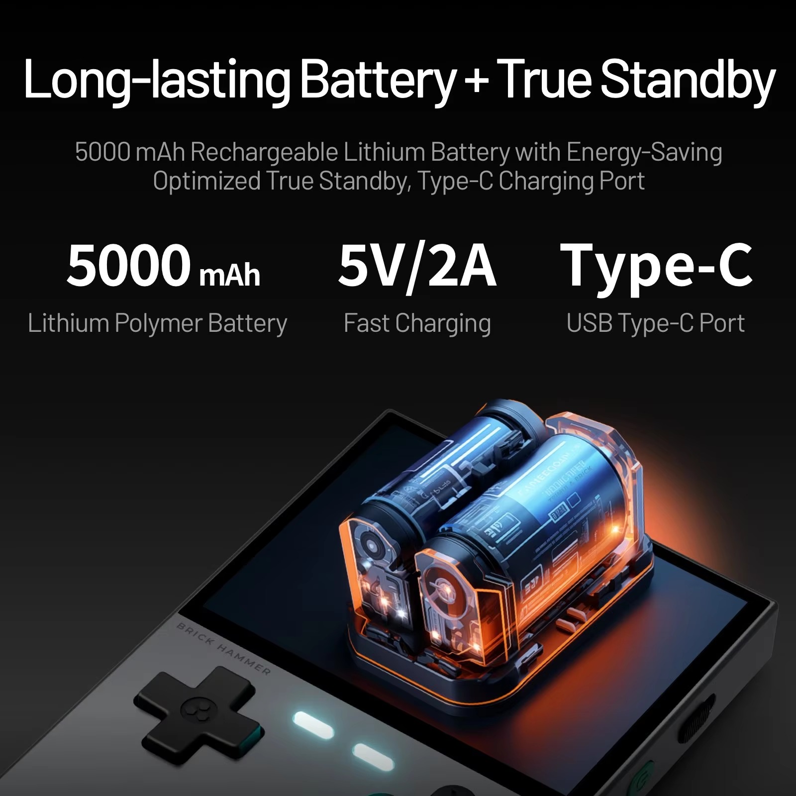 TRIMUI BRICK PRO Handheld Game - Gaming Console Under 5000 ulasan dan harga
