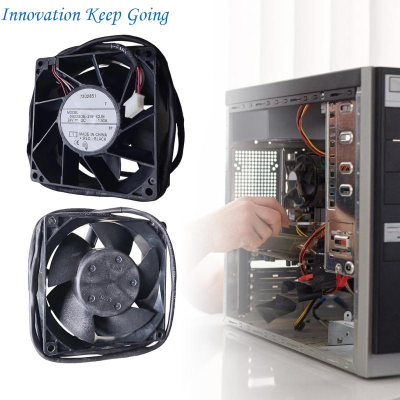 E65C 90mm 24V Cabinet Cooling  - Gaming Console Cabinet ulasan dan harga
