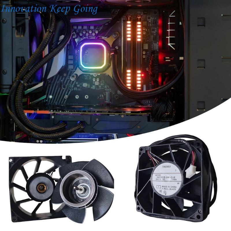 E65C 90mm 24V Cabinet Cooling  - Gaming Console Cabinet ulasan dan harga