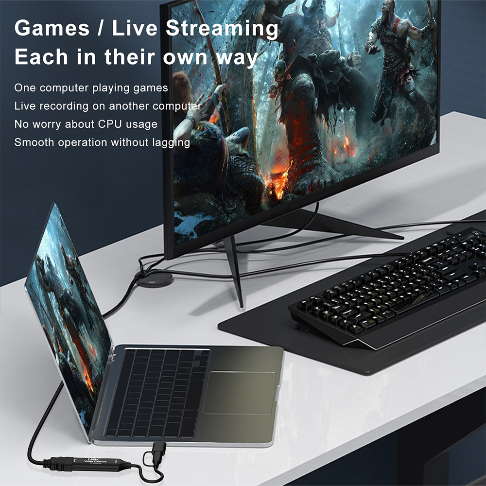 4K HDMI-compatible USB Video C - Gaming Console For Pc ulasan dan harga