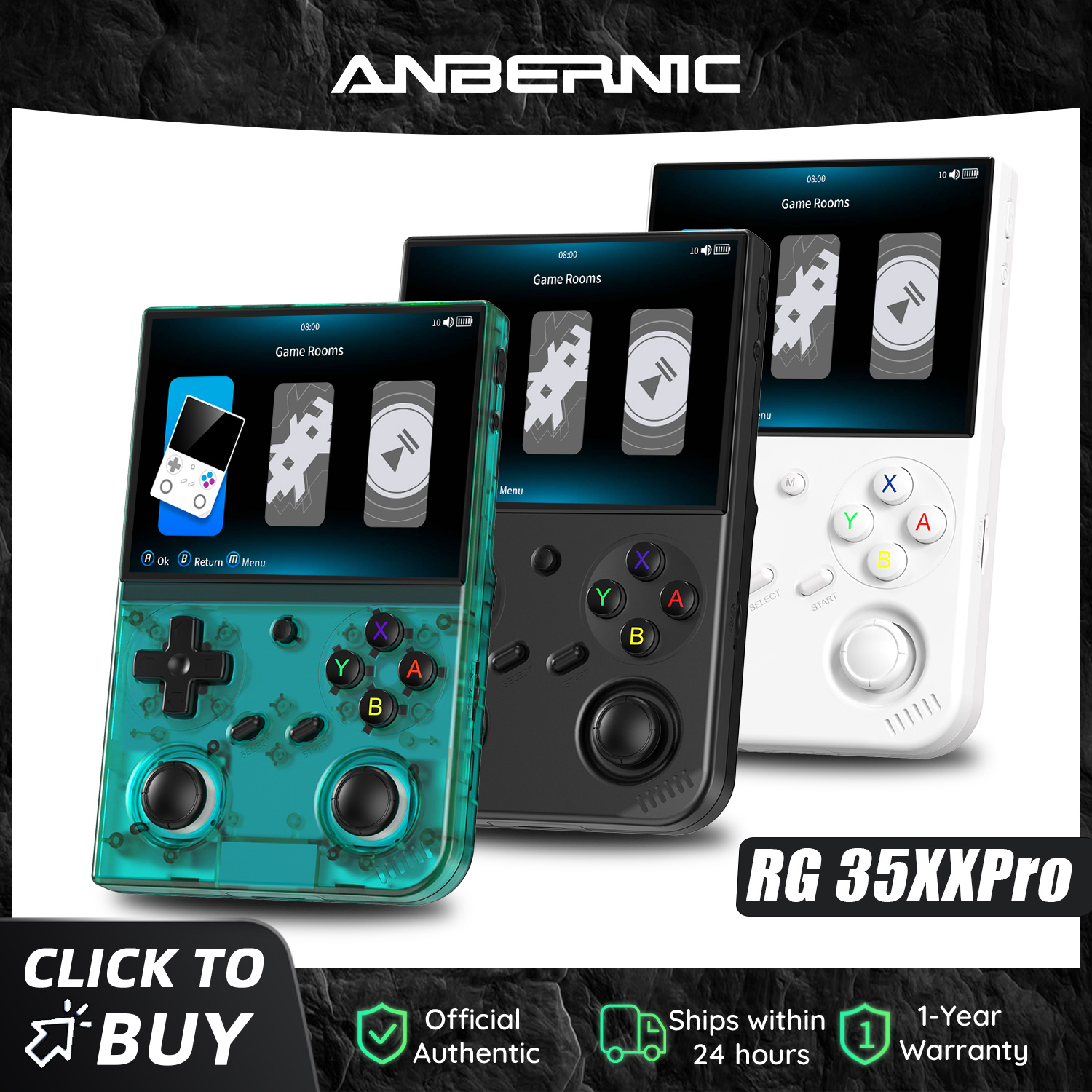Anbernic RG 35XXPRO 64 Bit Han - Gaming Console Under 5000 ulasan dan harga